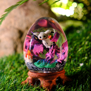 Lampe en résine personnalisée, lampe en résine, veilleuse personnalisée, lampe Pokémon en époxy, lampe Art Déco, cadeau personnalisé, cadeau fait main - Product Image 1