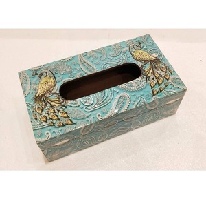 Mesa de Cocina Rectangular Multifuncional de MDF Estampado con Efecto Mármol de ILAHI, Hecha a Mano, con Soporte de Almacenamiento No Plegable - Product Image 1