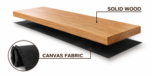 Panneaux muraux décoratifs en bois massif pour colonnes et murs intérieurs, revêtement mural pour espaces intérieurs - Product Image 3