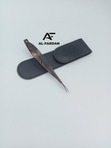 Tijeras de Maquillaje para Cejas, Color Negro Plasma, Hoja Curva Afilada, con Logotipo Personalizado, Tijeras Personalizadas para Manicura Rusa - Product Image 6