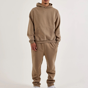 Venta Directa de Fábrica, Conjuntos Deportivos Personalizables para Hombre en Grandes Cantidades, Conjuntos Deportivos de Color Sólido para Hombre, Ropa Urbana - Product Image 1