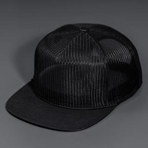 Casquette Trucker en Maille Rouge 6 Panneaux Ajustable Unisexe Style Urbain Décontracté Couleur Unie Respirante Printemps-Été - Product Image 5