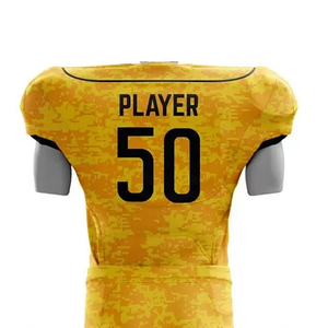 Uniforme de football américain de qualité supérieure, fabriqué en usine, prix recommandé, 100% polyester - Product Image 6