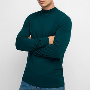 เสื้อยืดแขนยาวผู้ชายคอกลมผ้าฝ้ายถักเสื้อยืดลำลองสวมใส่ได้ทุกวัน - Product Image 3