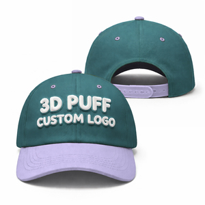 Gorras Modernas con Logotipo Personalizado, Tejido Transpirable de Secado Rápido, Ajustables, Estilo Urbano, Gorras de Béisbol con Impresión 3D en Relieve - Product Image 3