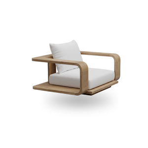Table basse flottante en bois avec rangement en cube, mobilier moderne pour salon, chambre et bureau - Product Image 5