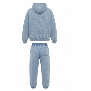 Premium Heavy Cotton Sun Faded Tracksuit Made for Bulk Production Orders Sun Faded Tracksuit - Product Image 2