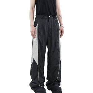 Pantalones Deportivos de Alta Calidad para Streetwear |   Pantalones y pantalones de vestir para hombre con diseño de carga personalizado y cintura elástica - Product Image 3