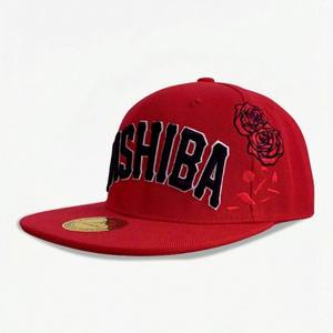 หมวกแก๊ปปักลายกุหลาบ คิวบา โลโก้ด้านหน้า สีแดง 6 แผง แบบ Snapback ยูนิเซ็กส์ สไตล์ลำลอง สตรีทแวร์ จากผู้ผลิตขายส่งสมัยใหม่ - Product Image 6
