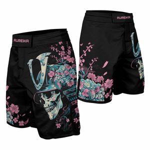 Shorts MMA pour hommes, imprimés, taille élastique, entraînement en salle de sport, kickboxing, légers, séchage rapide, colorés, haut de gamme pour hommes, arts martiaux MMA - Product Image 6