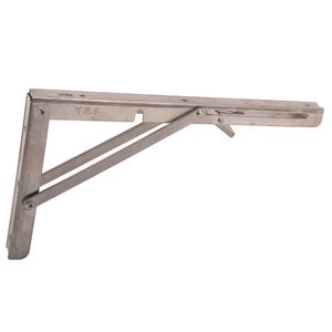 Soportes Plegables de Acero Inoxidable de Alta Resistencia de 12 Pulgadas para Montaje en Pared, para Mesa de Trabajo, Ahorro de Espacio, Bricolaje - Product Image 5