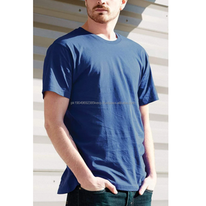 Camisetas de Algodón 100% al Por Mayor, Camisetas Blancas Deportivas para Hombre, Tallas Grandes, Lisas, para Sublimación con Patrón Sólido - Product Image 4