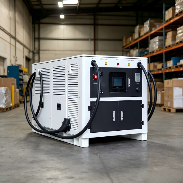 200kwh Mobile Dc Fast Charger 120kw Dual Gun for Ev Fleet