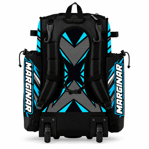 Custom Polyester Baseball Player <b>Travel</b> <b>Bag</b> Convertible Shoulder Carryall <b>with</b> Roller <b>Wheels</b> Lightweight Team Equipment Luggage - Product Image 2