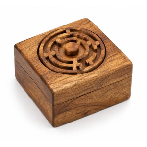 Boîte à puzzle en bois de manguier artisanale en gros |   Moradabad Inde - Product Image 1