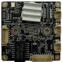 Módulo de Cámara IP con Luz Negra de 6MP IMX335 GK7205V300, H.265, Visión Nocturna a Todo Color, Placa de Circuito Impreso de Seguridad CCTV