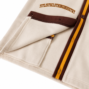 Pulls à col en V B2B pour les logos des sororités/fraternités/écoles/collèges/universités, cardigans tricotés unisexes - Product Image 2