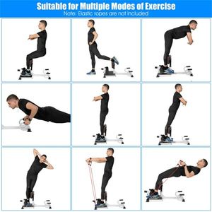 Power Rack Multifunzione 8-in-1 per Allenamento Glutei - Attrezzatura Fitness in PC e Acciaio Inossidabile - Product Image 6