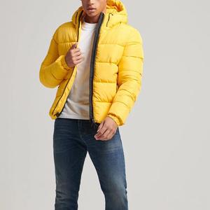 Casual Wear Puffer <b>Jacket</b> <b>For</b> <b>Men</b> 100% Cotton Filling Lightweight Winter <b>Jacket</b> <b>For</b> <b>Men</b> Custom Made Logo Printing OEM - Product Image 1
