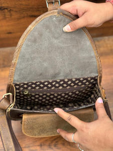 Sacs à main en cuir de vachette pour femmes en cuir véritable sac à bandoulière grande capacité sac à bandoulière sacs à main en cuir occidental - Product Image 6