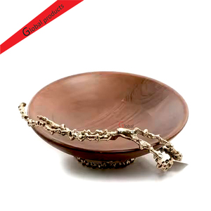 Frutero de Madera con Diseño Atractivo y Acabado Pulido Brillante, para Servir Nueces y Chocolate en Hoteles y Restaurantes de Lujo - Product Image 1