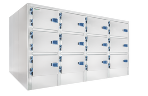 Congelador Mortuorio Horizontal Labycare para 12 Cadáveres, Acero Inoxidable, Bandejas Extraíbles, Puertas Individuales, Control Digital, Grado Hospitalario 1 - Product Image 3