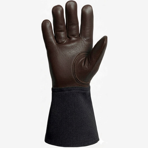 Custom Protection General Purpose Thermal Cow Split Leather Industrial Gardening Work Welding Gloves Man Safety Work Glove - Product Image 3