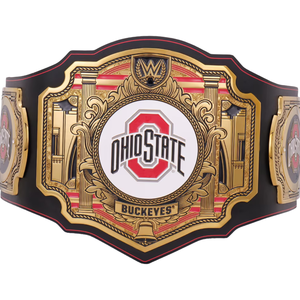 Ohio State Buckeyes Championship Belt Customizable Wrestling Belt High Quality Collectible Sports Title Belt for Fans - Product Image 2