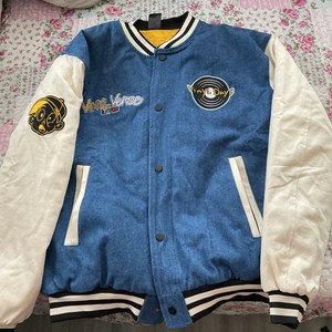 Latest Casual Wool Varsity <b>Jacket</b> OEM Outdoor Winter Chenille <b>Patch</b> Letterman Unisex Customized Waterproof Flame-Retardant Thick - Product Image 2