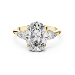 Anillo de Diamantes Moissanite Brillante para Novia - Product Image 1