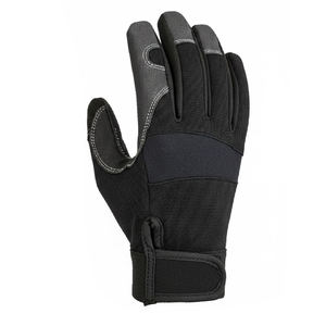 Best Performance Leather Mechanic Gloves With <b>Velcro</b> <b>Strap</b> Customized Touchscreen Safety Work Gloves For Hands Protection - Product Image 2