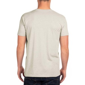 T-shirts de sport respirants pour hommes en coton 100% uni, coupe classique, manches courtes, pour la musculation, avec empiècement avant - Product Image 6