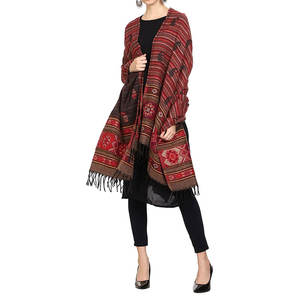 Nuevo Chal de Invierno para Mujer, Estilo Dobby, a Cuadros, Cálido, Venta al Por Mayor 2026, Color y Tallas Personalizables, Servicio OEM - Product Image 6