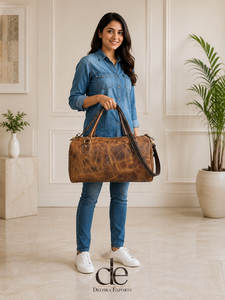 New Designer Genuine Leather Luggage Bags Multi Uses Handmade Bag Unisex Travel Bag <b>Big</b> Size Multi Use Unique Design <b>Handbag</b> - Product Image 6