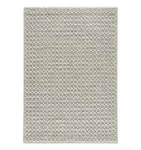 Tapis et tapis à boucles tissés à la main en laine 100% naturelle, rayés, à tissage plat - Product Image 5