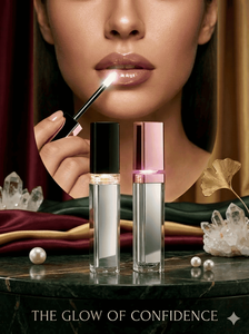 Tubo de Brillo Labial de Plástico con Luz LED, Espejo y Tapa de Rosca, Capacidad de 6.5 ml - Product Image 6