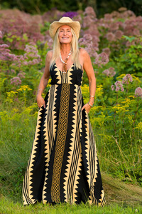 ชุดเดรสยาวผ้าเรยอนคอวีเซ็กซี่สำหรับผู้หญิงชุดเดรสยาวพิมพ์ลายดอกไม้สำหรับฤดูร้อนงาน OEM ออกแบบได้ตามต้องการ - Product Image 6