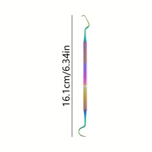 multi color dental scaler stainless steel dental scaler and pusher dental scaler 5 to 18 cm (6-7 Inches) in total length 6.5 to - Product Image 1