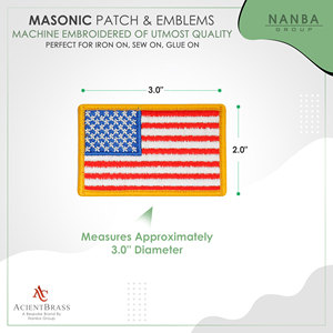 Rothco Broderie U.S. Patch de drapeau conçu pour être repassé ou cousu sur les vêtements et les accessoires - Product Image 3