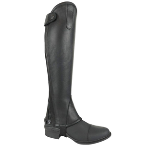 Custom Cowhide Genuine Leather <b>Half</b> <b>Chaps</b> Unisex Equestrian Horse Riding Gaiters High Quality Boot <b>Chaps</b> LHC-0005 - Product Image 3