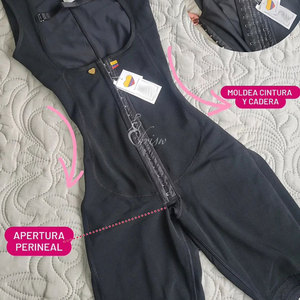 Body sculptant amincissant pour <span class=keywords><strong>femme</strong></span>, à compression, ouvert sur les seins, avec contrôle abdominal et effet liftant fessier, pour BBL Phase 2 - Product Image 3