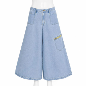 Festival Bundle | Windbreaker Puffer Jacket Wide Leg Denim Pants & <b>Framed</b> <b>Embroidery</b> Artwork - Product Image 4