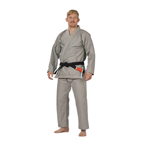 Kimono d'arts martiaux Jiu Jitsu BJJ Karaté en coton respirant, couleur personnalisable sur le devant, taille ajustable, haute qualité, léger - Product Image 1