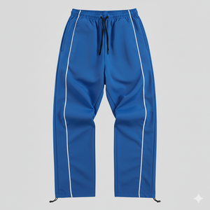 Men Baggy Streetwear Nylon <b>Pants</b> Reflective Stripe Casual Joggers for Retailers and Bulk Buyers Worldwide - Product Image 6