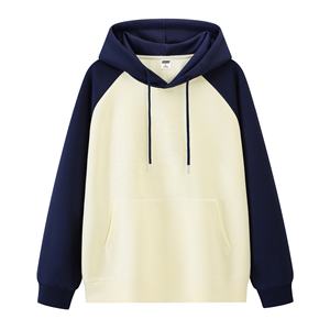 Sweat-shirt unisexe à blocs de couleur en coton 100% 320 g/m² pour couples, streetwear décontracté, sweat-shirt pour homme, pull à manches contrastées pour femme - Product Image 4