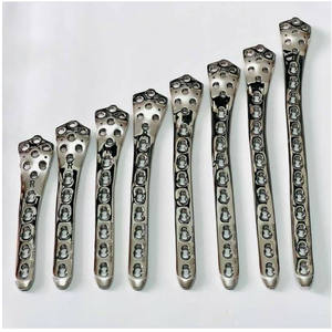 Placas ortopédicas veterinarias médicas para tibia distal de 3.5mm, juego de 10 piezas (L5/R5) SS - Product Image 3