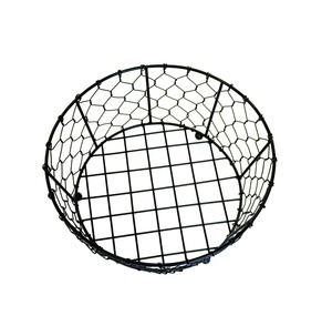 Premium Customized <b>Metal</b> Wire Storage Basket with Open <b>Grid</b> Design for Pantry Bathroom and Living Room Storage - Product Image 4