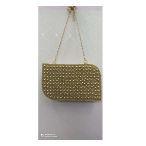 Wholesale Luxury Ladies <b>Clutch</b> Purse Best Quality Evening Purse Crystal Rhinestone Beaded Stone Peacock Acrylic Satin Special - Product Image 5