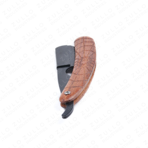 Navaja de Afeitar Recta de Acero Inoxidable de la Mejor Calidad, Mango de Madera, Tornillo Ajustable, Cuchilla Única, Herramienta de Afeitado para Barbería, OEM - Product Image 6
