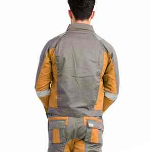 Chaquetas de Trabajo de Tela Twill Resistente para Clima Frío, Tareas de Mantenimiento de Infraestructura, Uniforme Industrial - Product Image 6